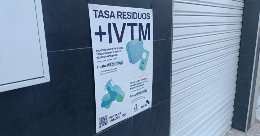 El nuevo recibo aplica una segunda subida en la tasa de recogida y tratamiento de residuos